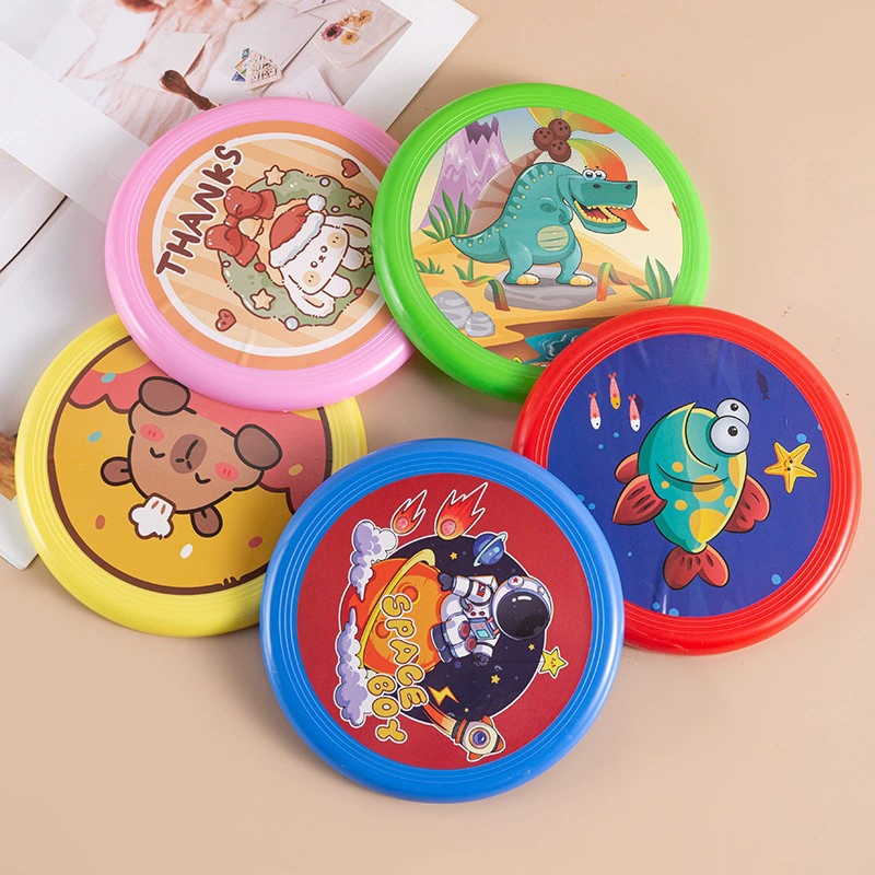 Frisbee Freestyle Disc - Soft Frisbee Cartoon Flying Disc Safe