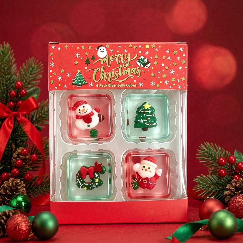 Party Games New Year - NEEDOH Mini 4-Pack Nice Cube Stress
