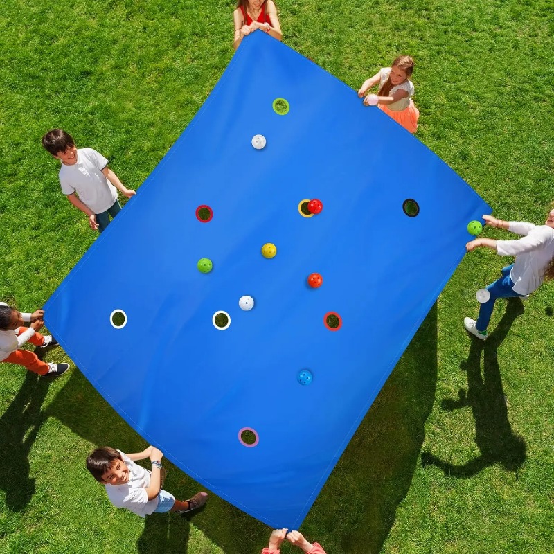 Party Games Group - 1PC Team Building Cooperative Hole Tarp