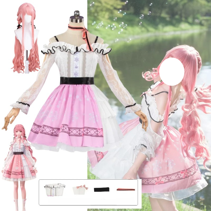 Party Games New Year - Nikki Cosplay Infinity Nikkii Sweet Pink