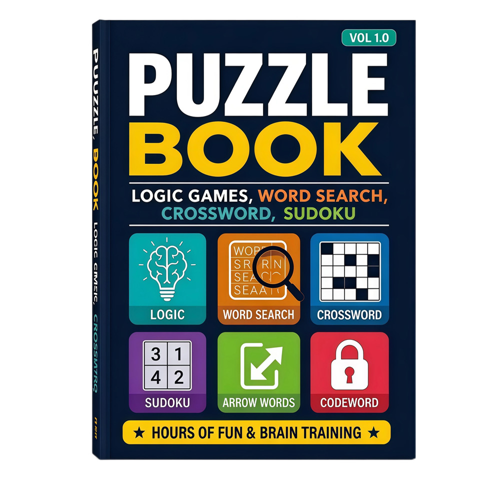 Puzzle Book-Logic Games, World - đánh giá và giá Party Games New Year