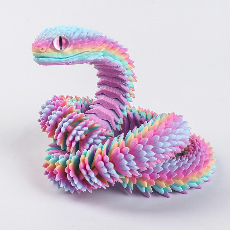 2026 New 3D Printed Snake Real - đánh giá và giá Party Games New Year