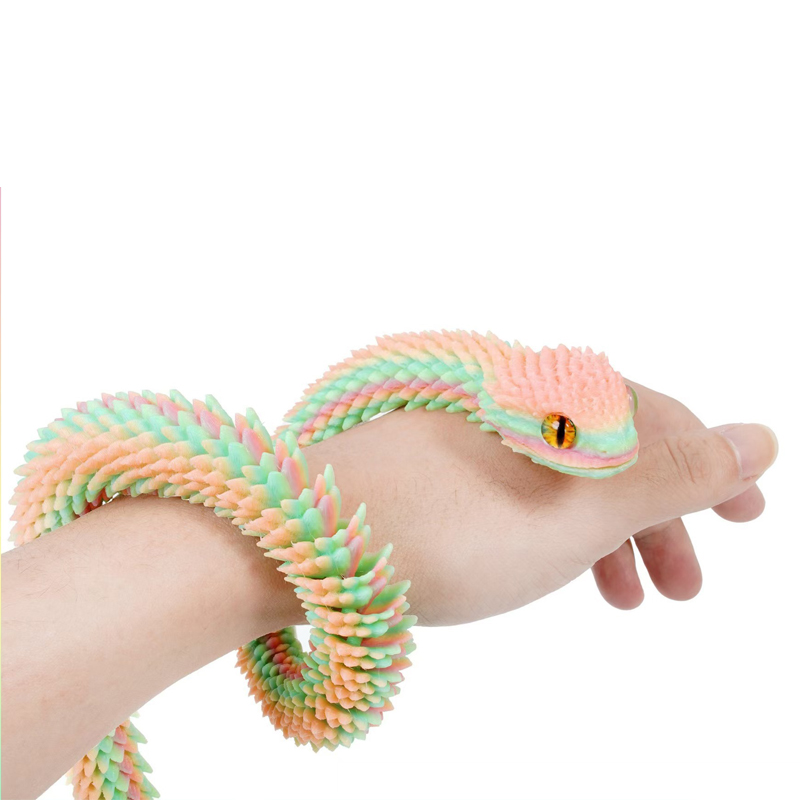 2026 New 3D Printed Snake Real - đánh giá và giá Party Games New Year
