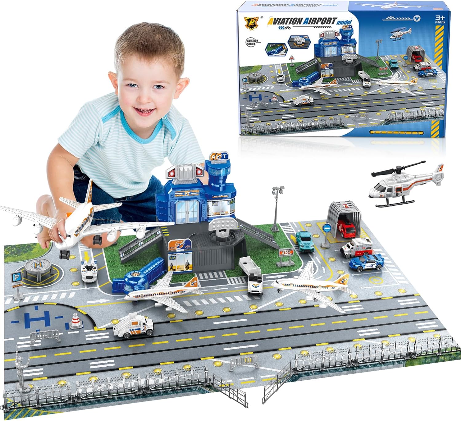 Children's Airport Scene Toy S - đánh giá và giá Party Games New Year