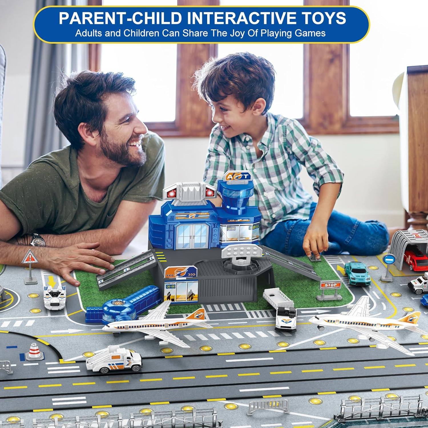 Children's Airport Scene Toy S - đánh giá và giá Party Games New Year