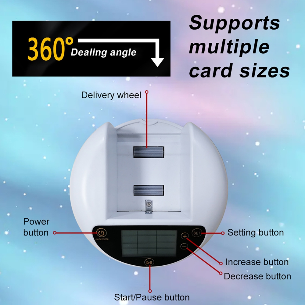 Automatic Card Dealer Machine  - đánh giá và giá Party Games Cards