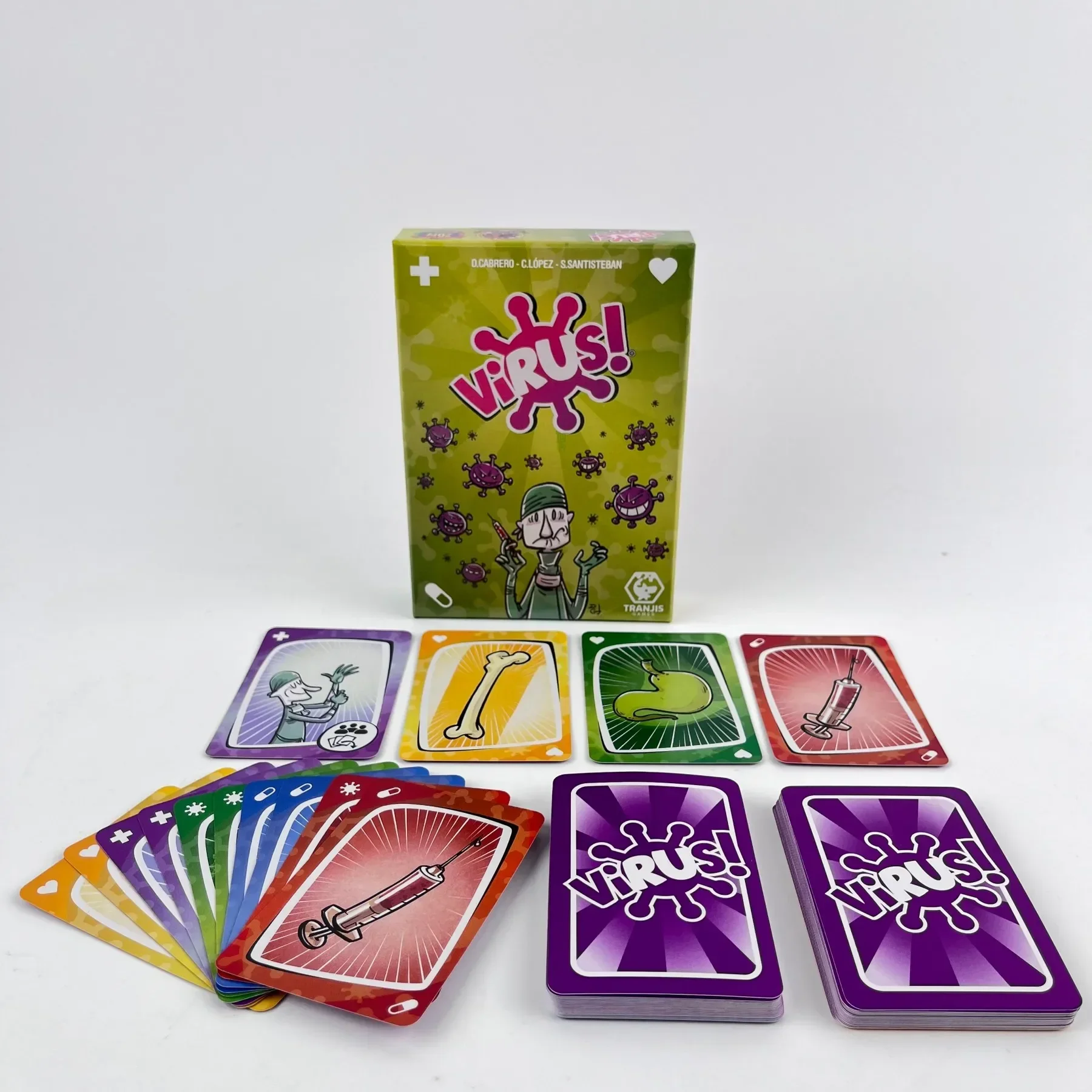 Virus Card Game The Contagious - đánh giá và giá Party Games Cards