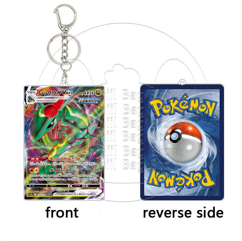 Rayquaza Acrylic Keychain Stud - đánh giá và giá Party Games Cards