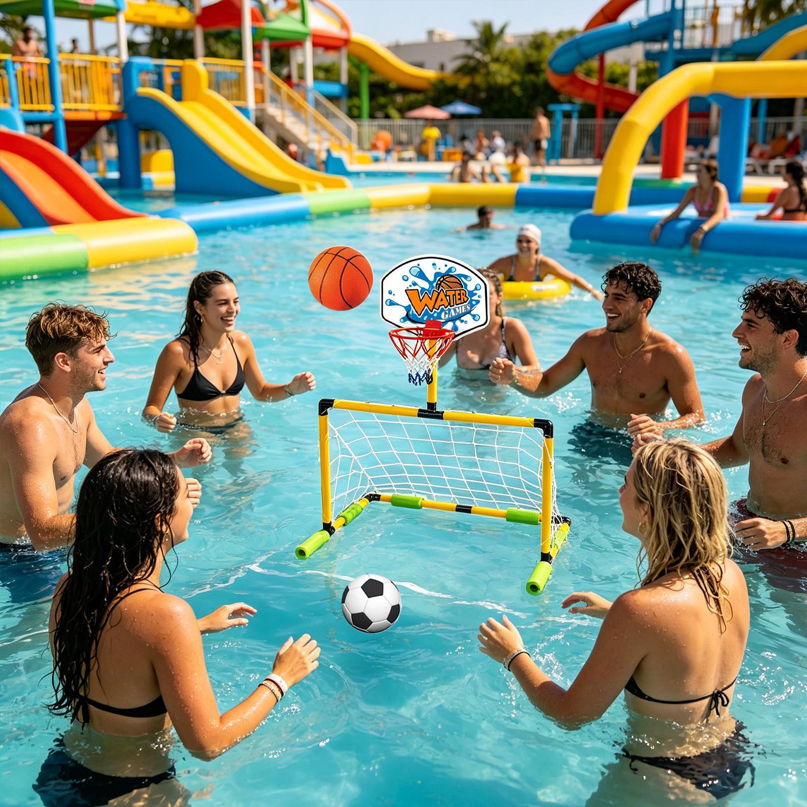 Pool Basketball Hoop 2-in-1 So - đánh giá và giá Party Games Kids And Adults