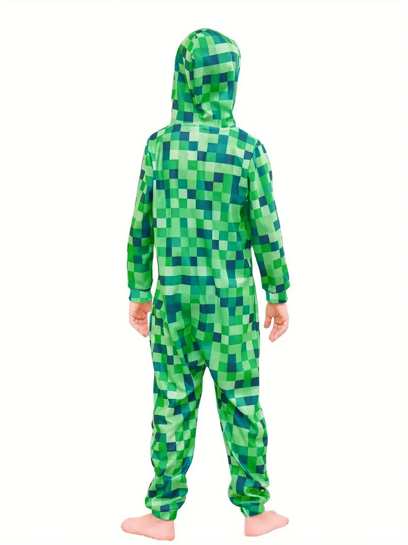Creeper costume Carnival Boys' - đánh giá và giá Party Games Minecraft