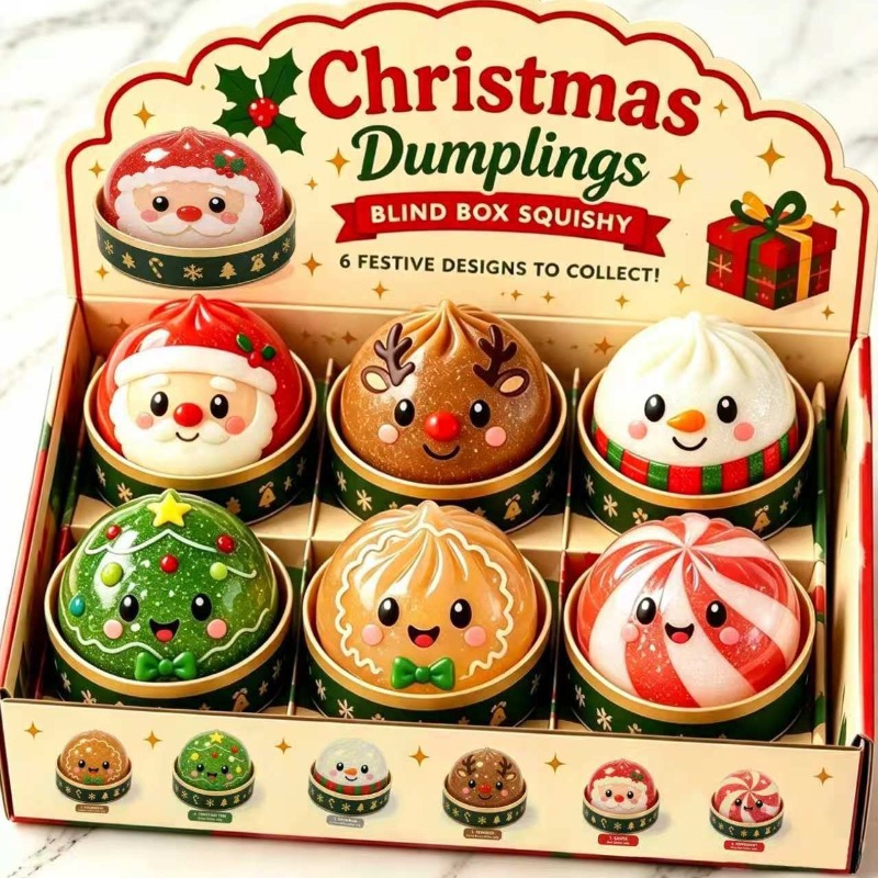 Christmas Dumpling Squishy Squ - đánh giá và giá Party Games New Year