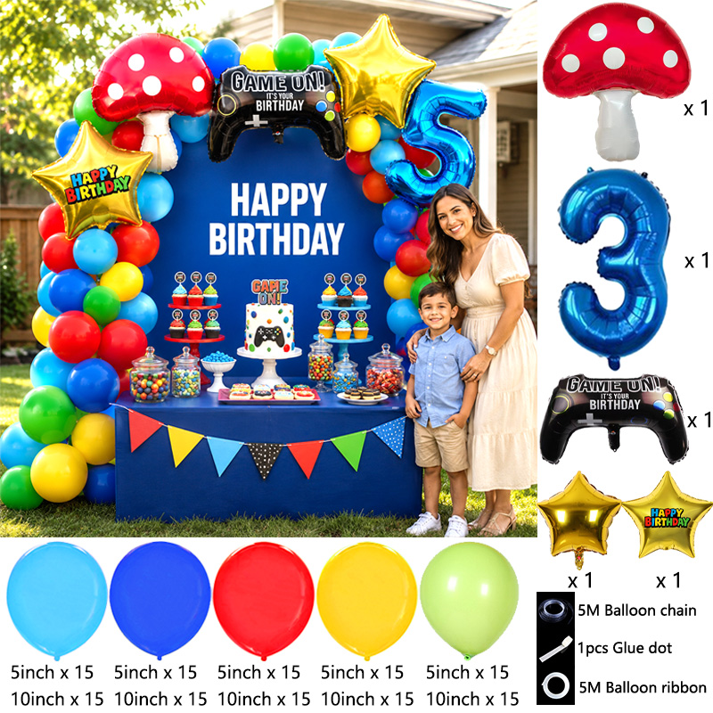 Super Bros Birthday Balloon Bo - đánh giá và giá Party Games Mario