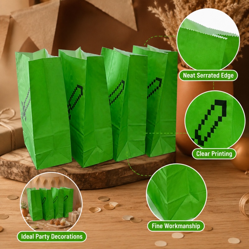 Sword Pixel Paper Bag Happy Bi - đánh giá và giá Party Games Minecraft